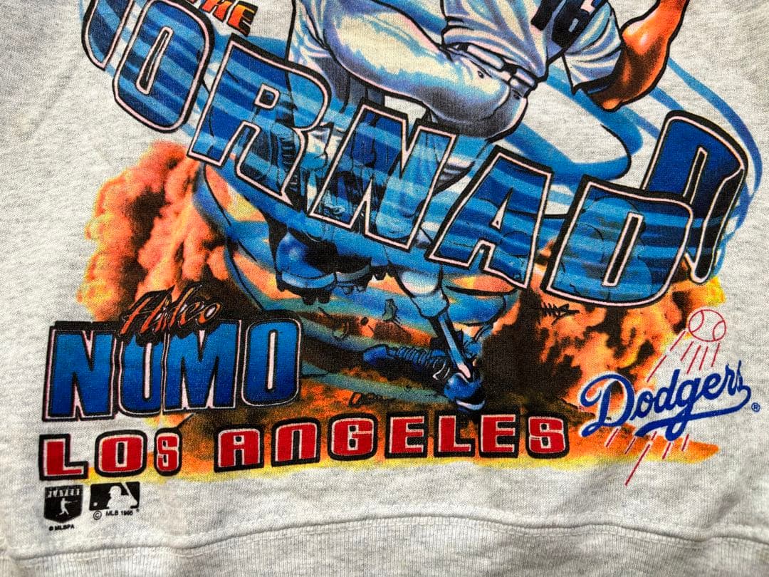 新品　USA製 ドジャース 野茂英雄 MLB SALEM スウェット トレーナー