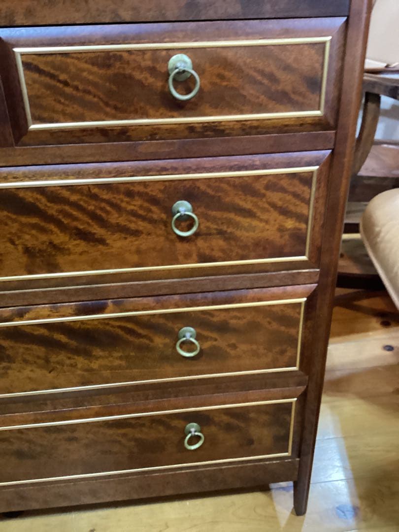 木製チェスト　4段　チェスト　収納家具　タンス