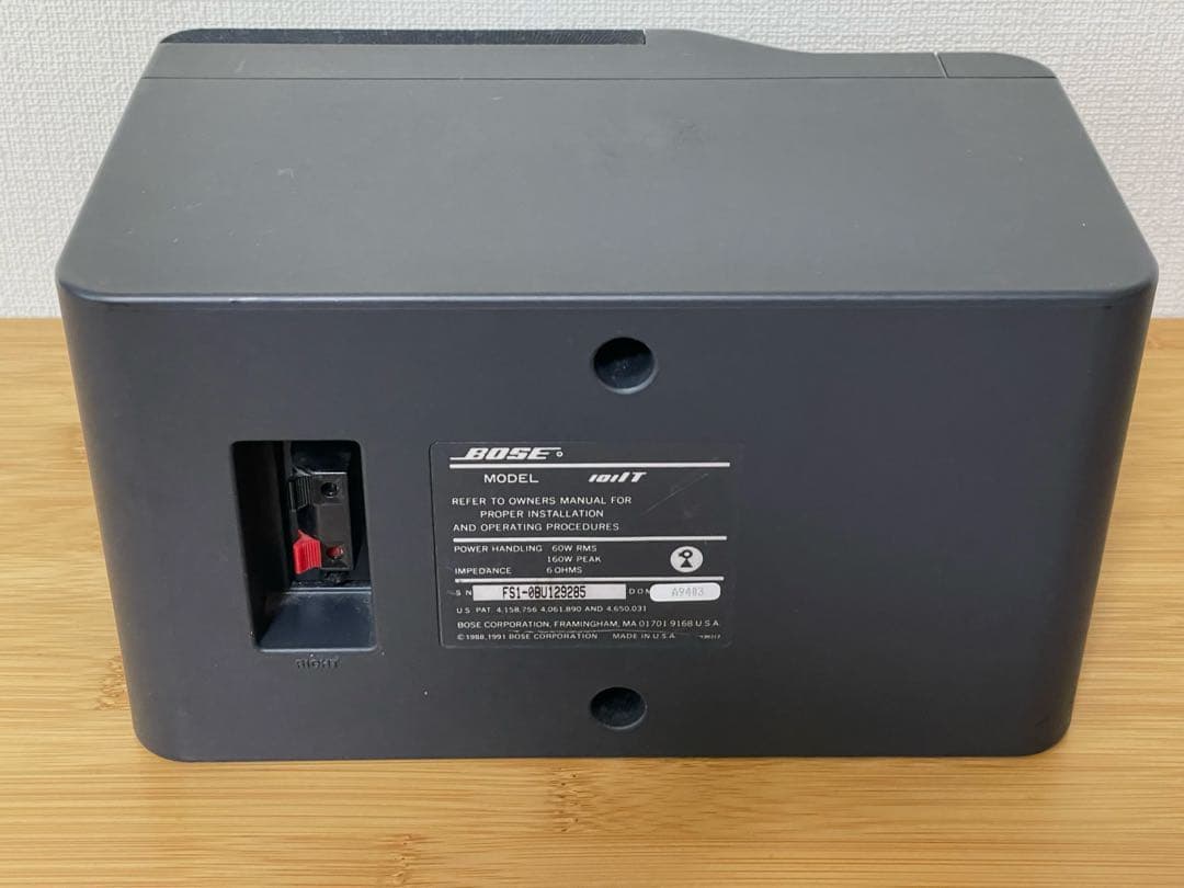 【良品】BOSE 101IT イタリアーノmade in USA 鳥　連番