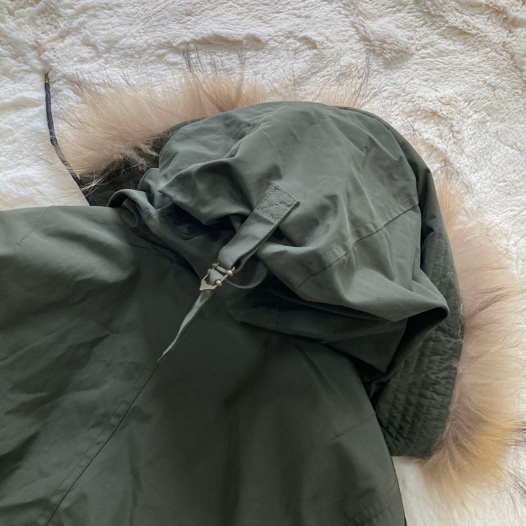 【美品】BUFFALO BOBS バッファローボブズ モッズコート ダウン M