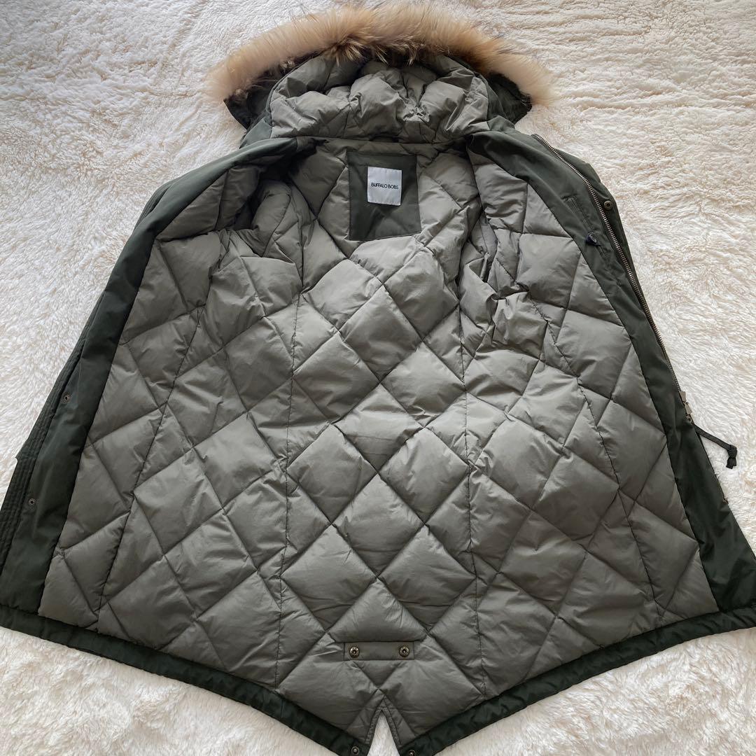 【美品】BUFFALO BOBS バッファローボブズ モッズコート ダウン M