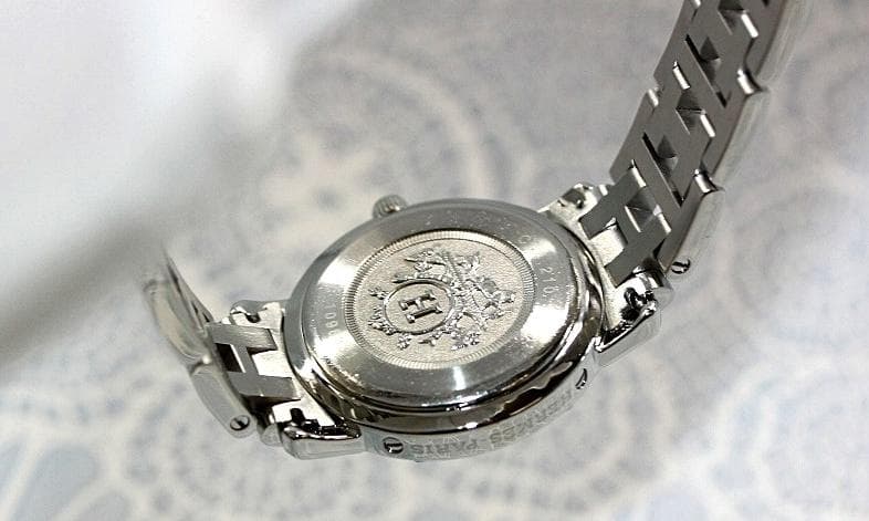 HERMES　CL4.210　WhiteDial　エルメス　クリッパー 040