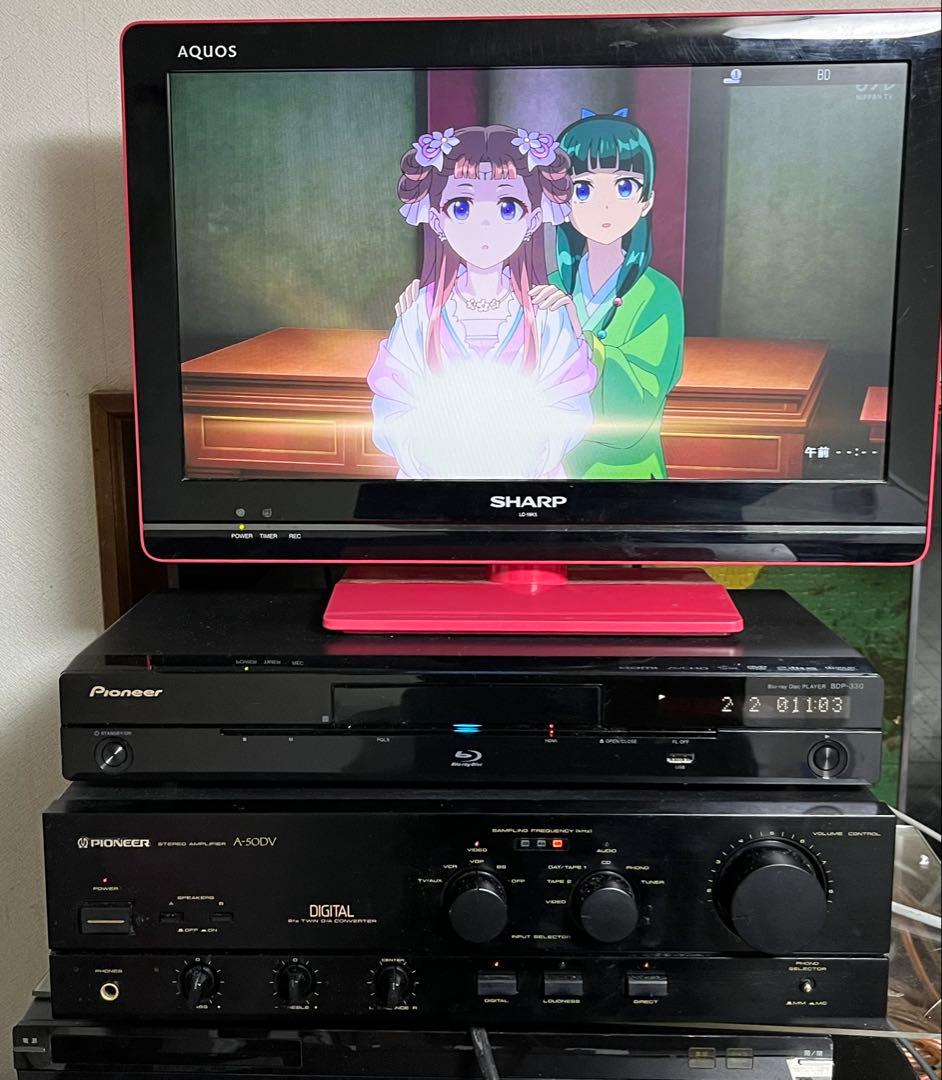 Pioneeer　A-515VにDACを搭載　A-50DV 正常動作中アンプ中古