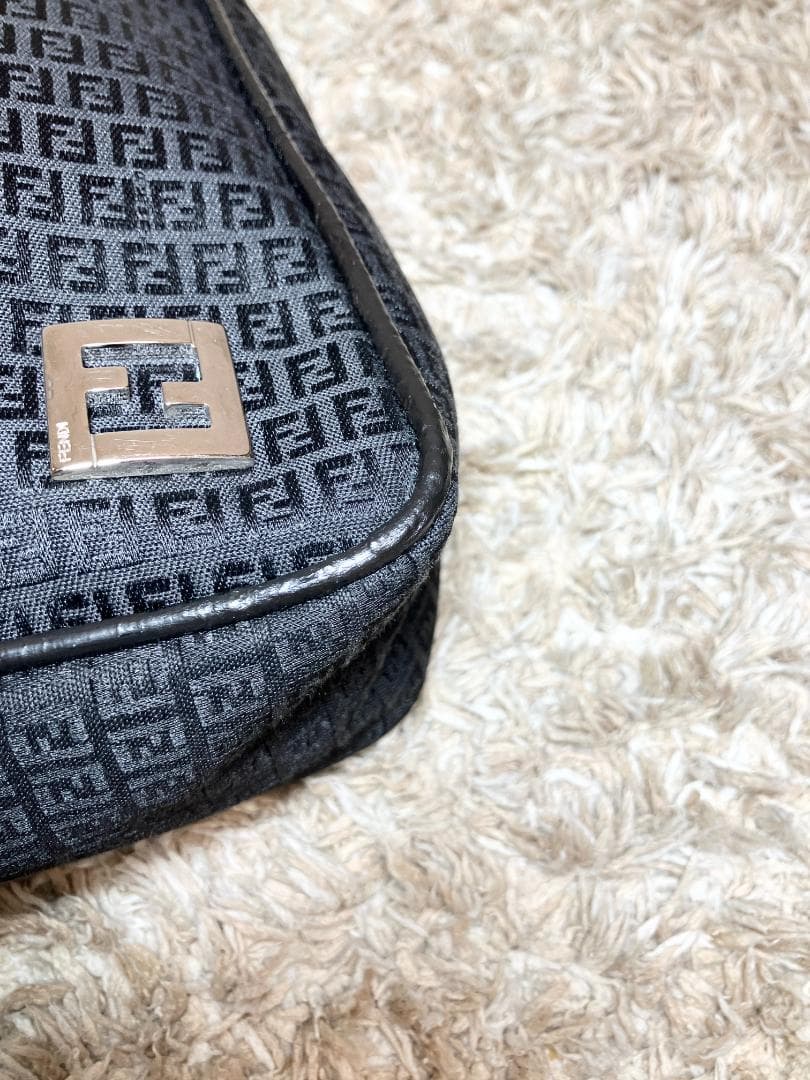 フェンディ FENDI ハンドバッグ ワンショルダー ズッキーノ 劣化有り
