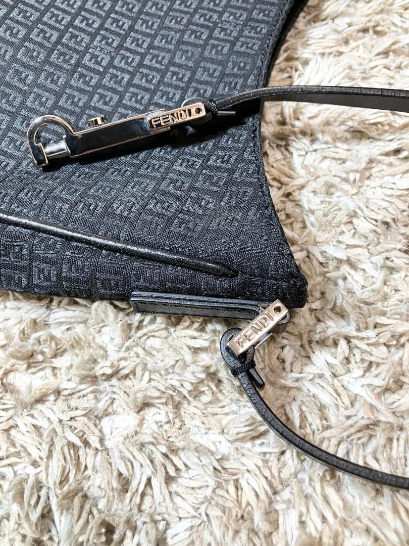 フェンディ FENDI ハンドバッグ ワンショルダー ズッキーノ 劣化有り