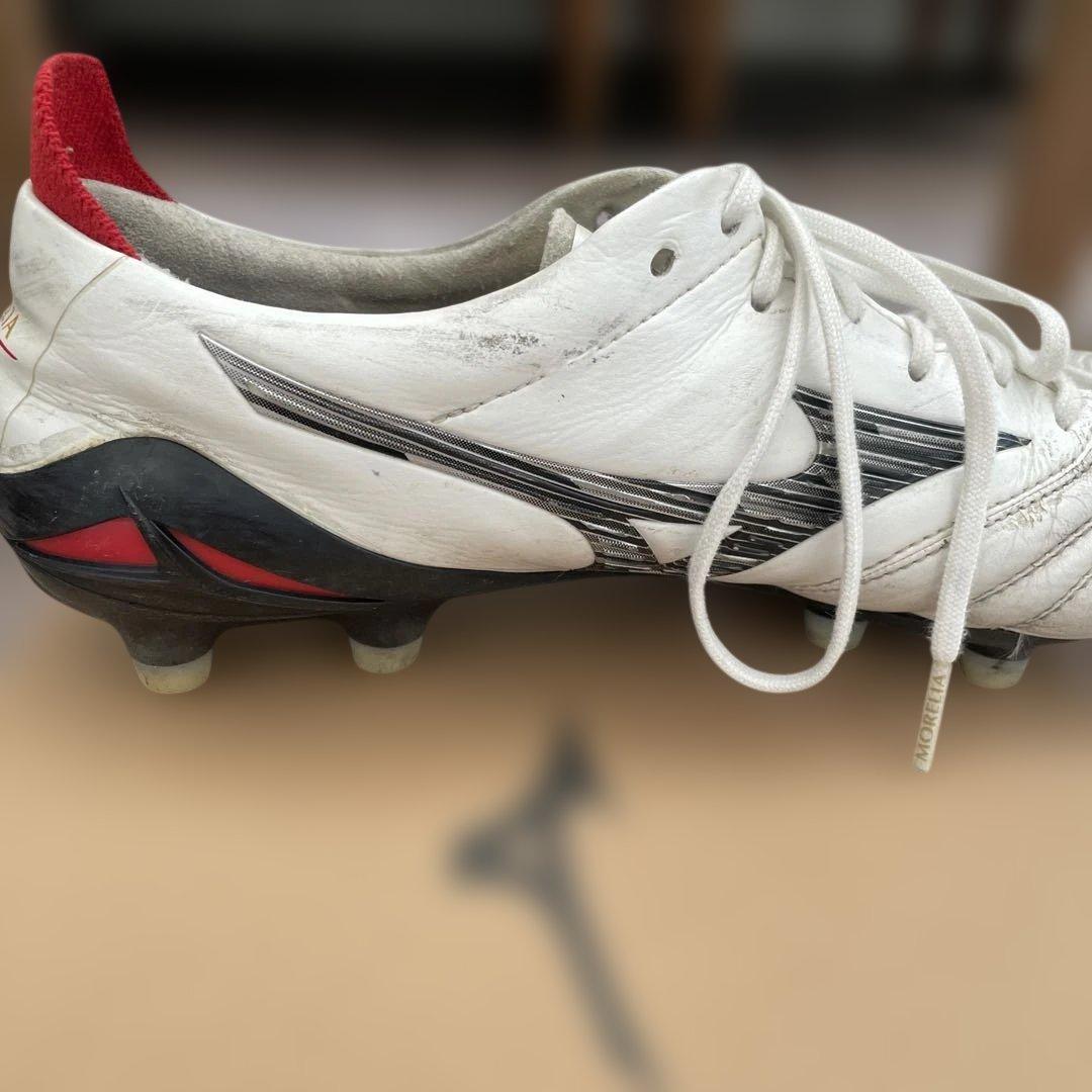 Mizuno Morelia NeoⅣサッカーシューズ ホワイト/レッド