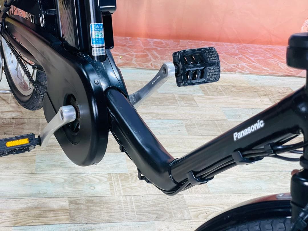 Y2270パナソニックギュット⭐️12AH人気モデル！子供乗せ電動アシスト自転車