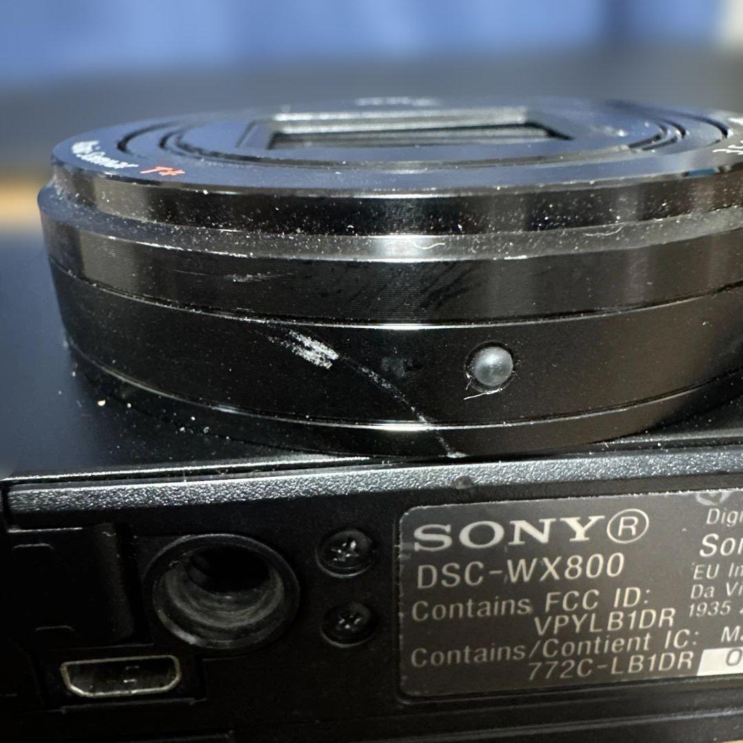 SONY サイバーショット DSC-WX800 4K 同時充電器 バッテリー3個