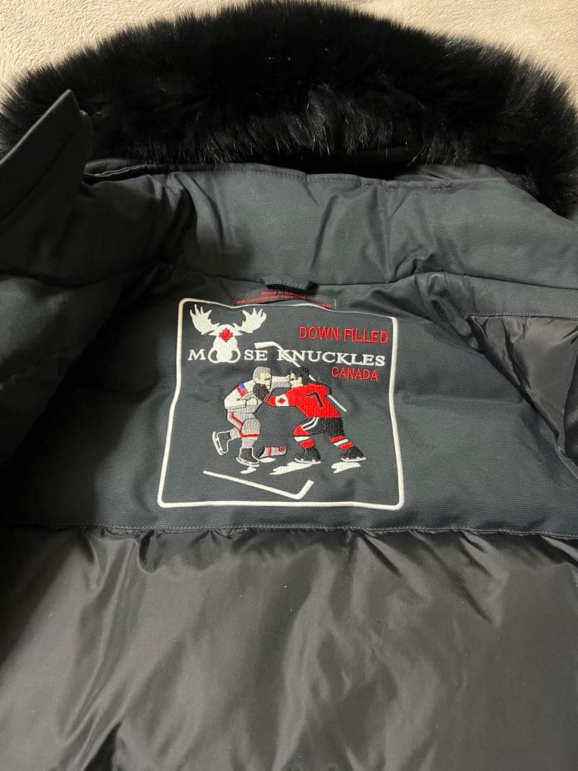 美品✨ moose knuckles ムースナックルズ ダウンジャケット コート