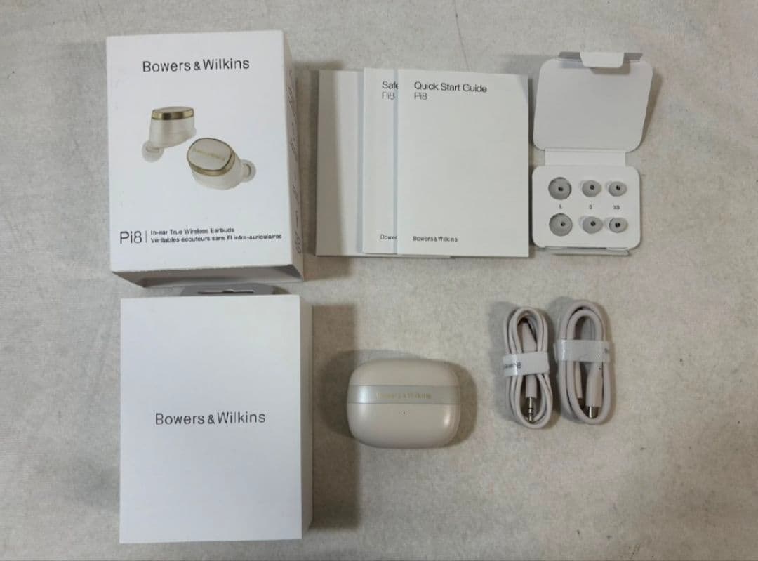 J*e様 Bowers & Wilkins Pi8 ワイヤレスイヤホン ホワイト