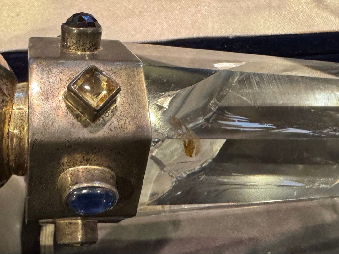 【限定特価】クリスタルワンド(パワーストーン多数付属)