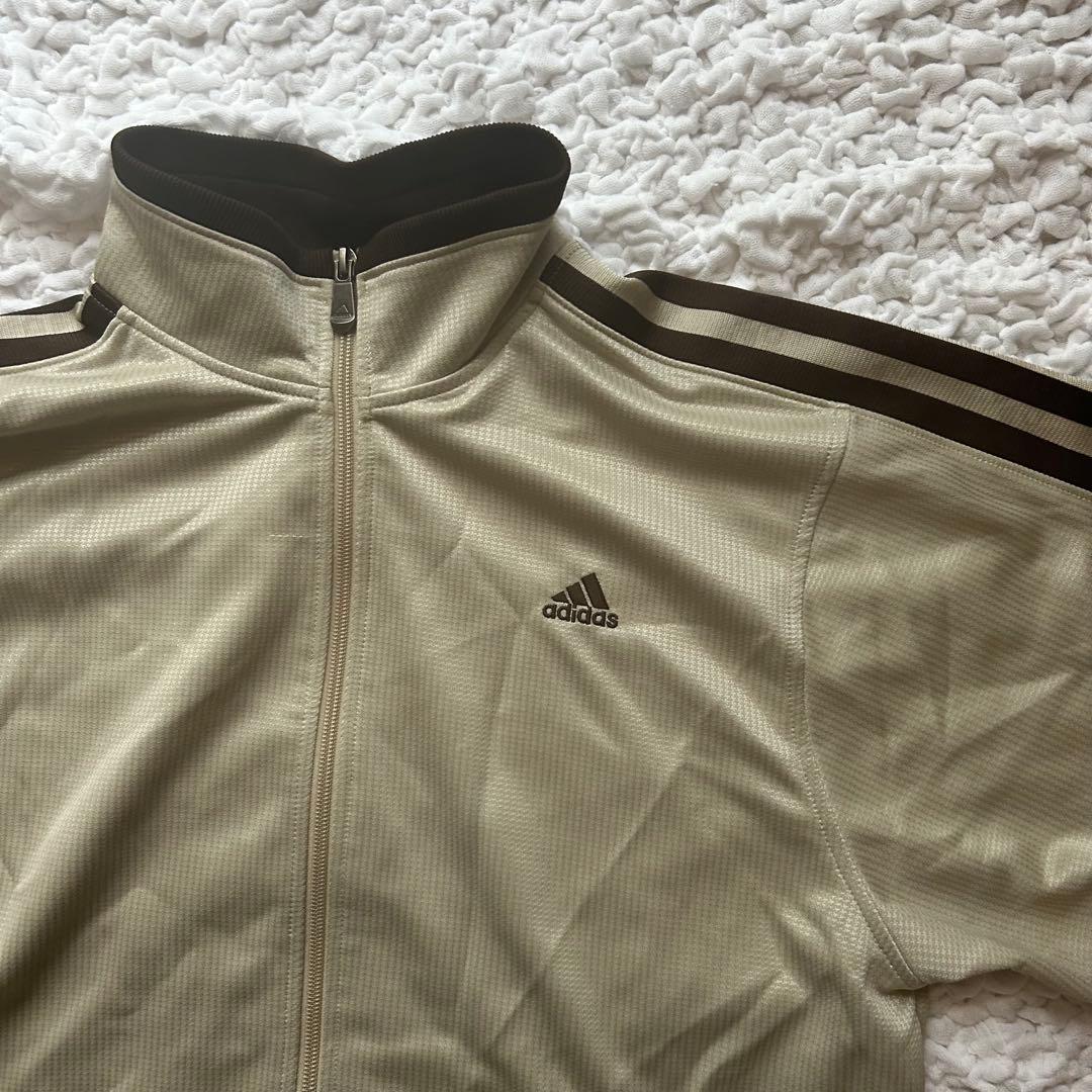 adidas トラックジャケット　セットアップ　M ドローコード付　00s
