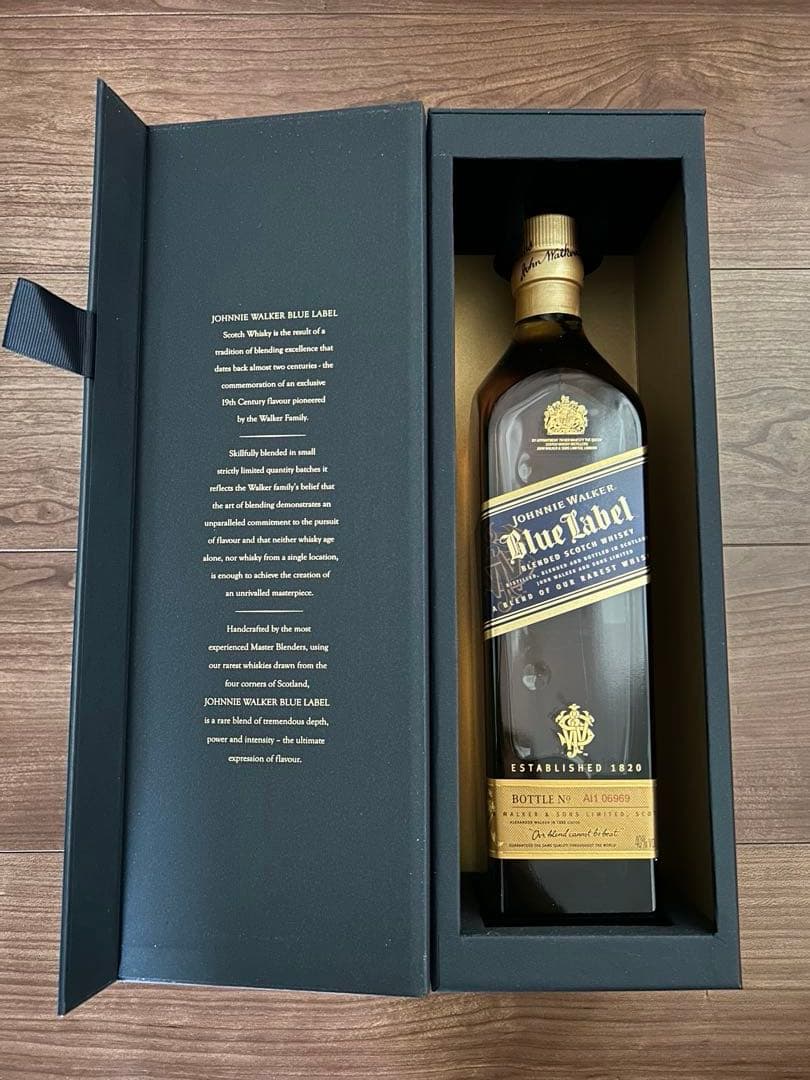 Johnnie Walker Blue Label ウイスキー　750ml