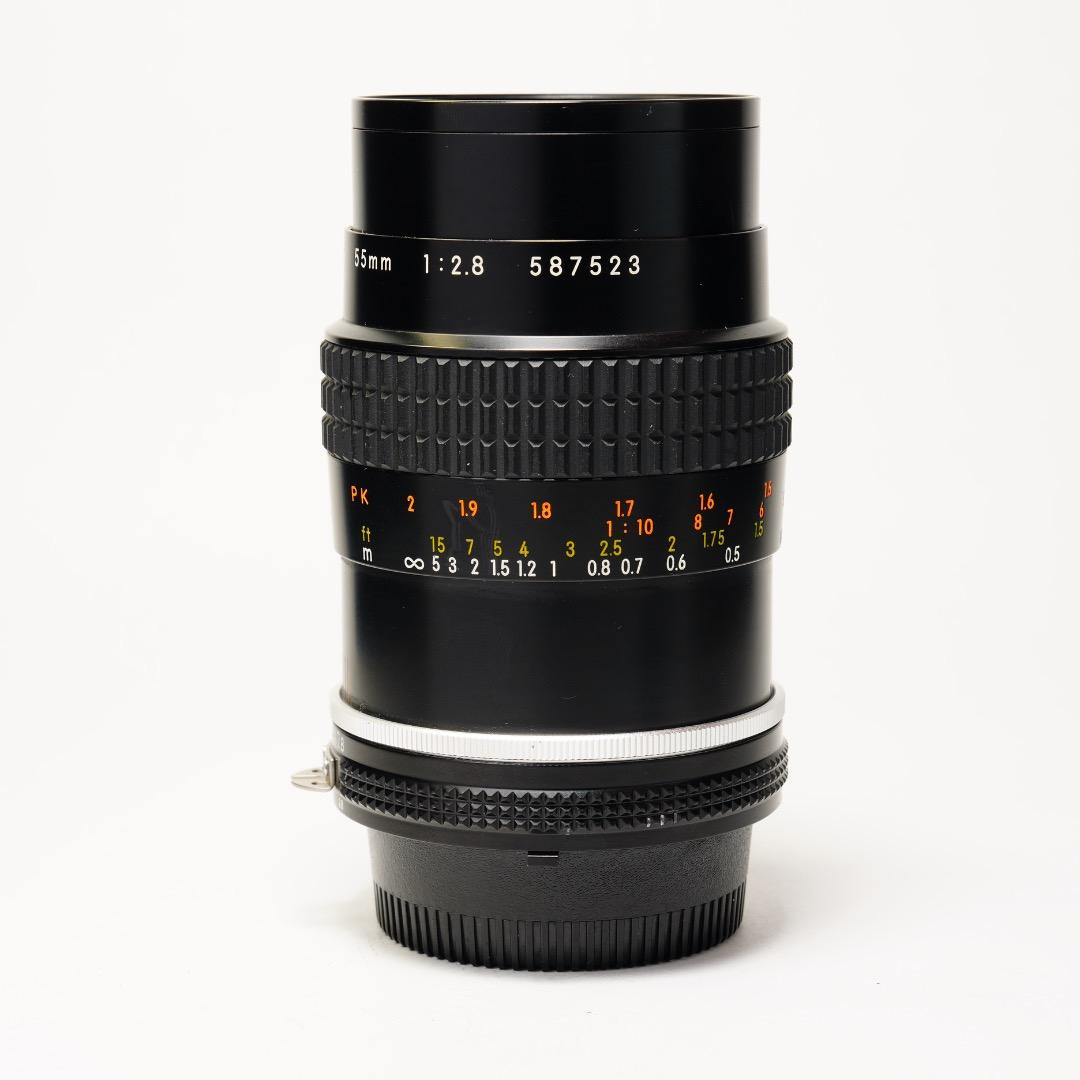 【極美品】ニコン Ai-s Micro-Nikkor 55mm F2.8 523
