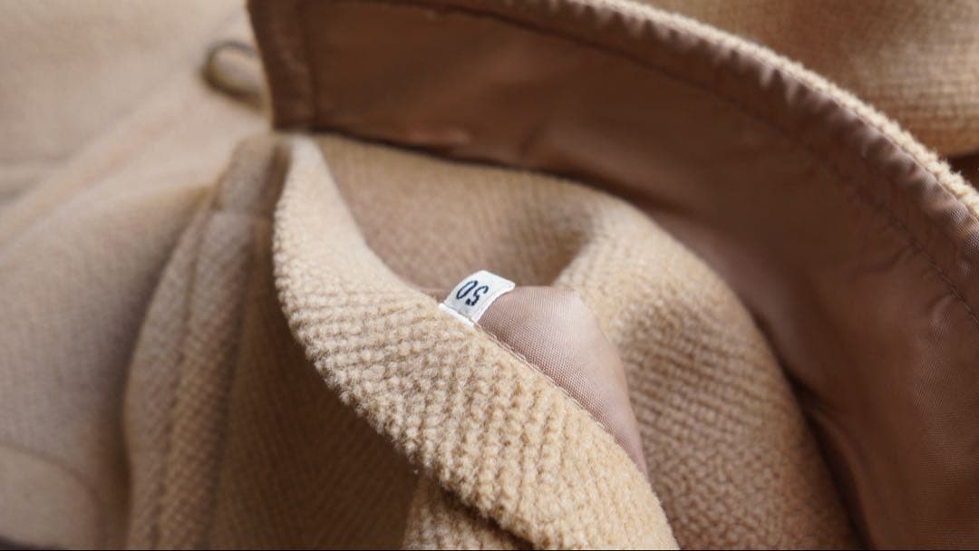 OldEngland モカブラウン　ダッフルコート　ムーアブルック