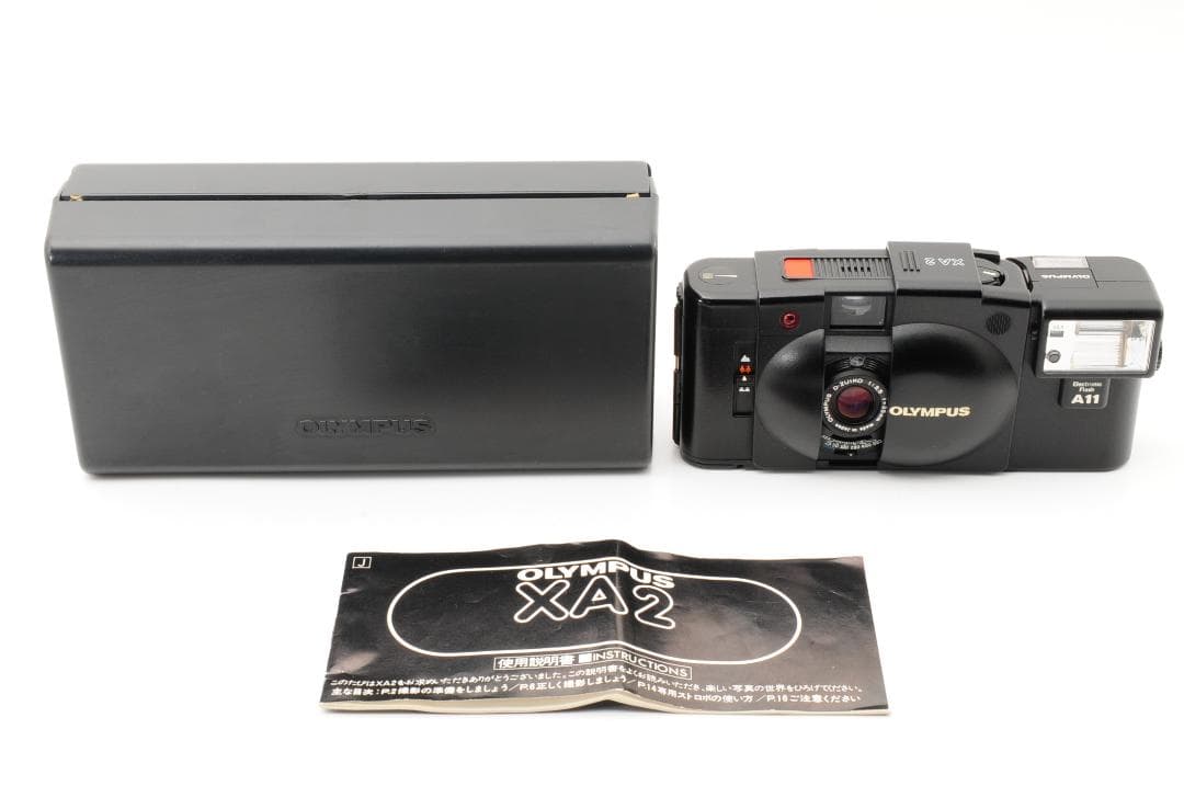 【訳アリ 美品 ケース付き】オリンパス OLYMPUS XA A11 #265