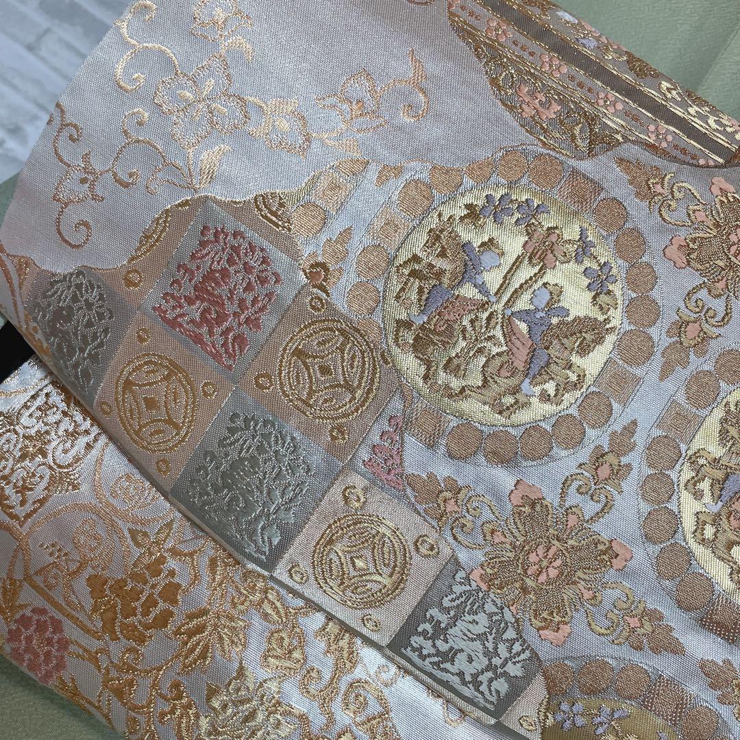 訪問着　フルセット　汕頭刺繍　宝相華　入学式　卒業式　着物　I6