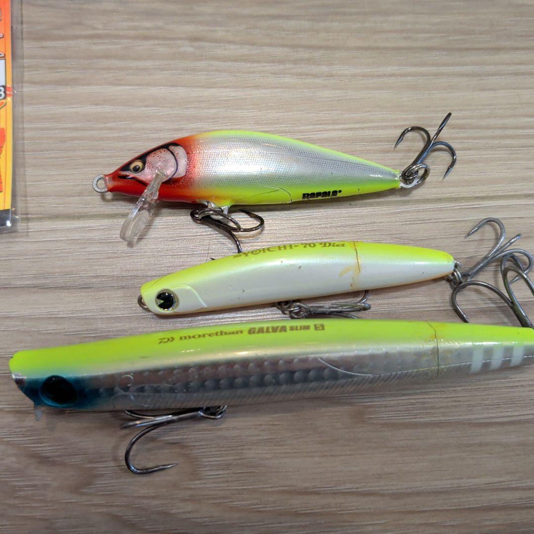 釣り用タックルボックス シーバス用ルアー70個超セット まとめ売り