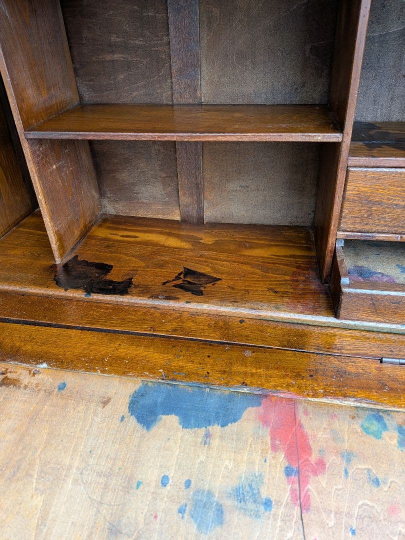 アンティークのライティングビューロー明治、大正時代