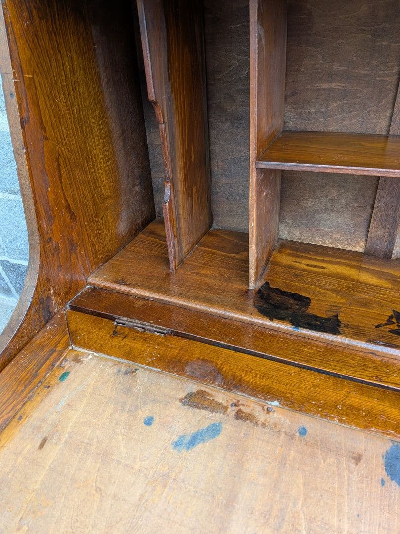 アンティークのライティングビューロー明治、大正時代