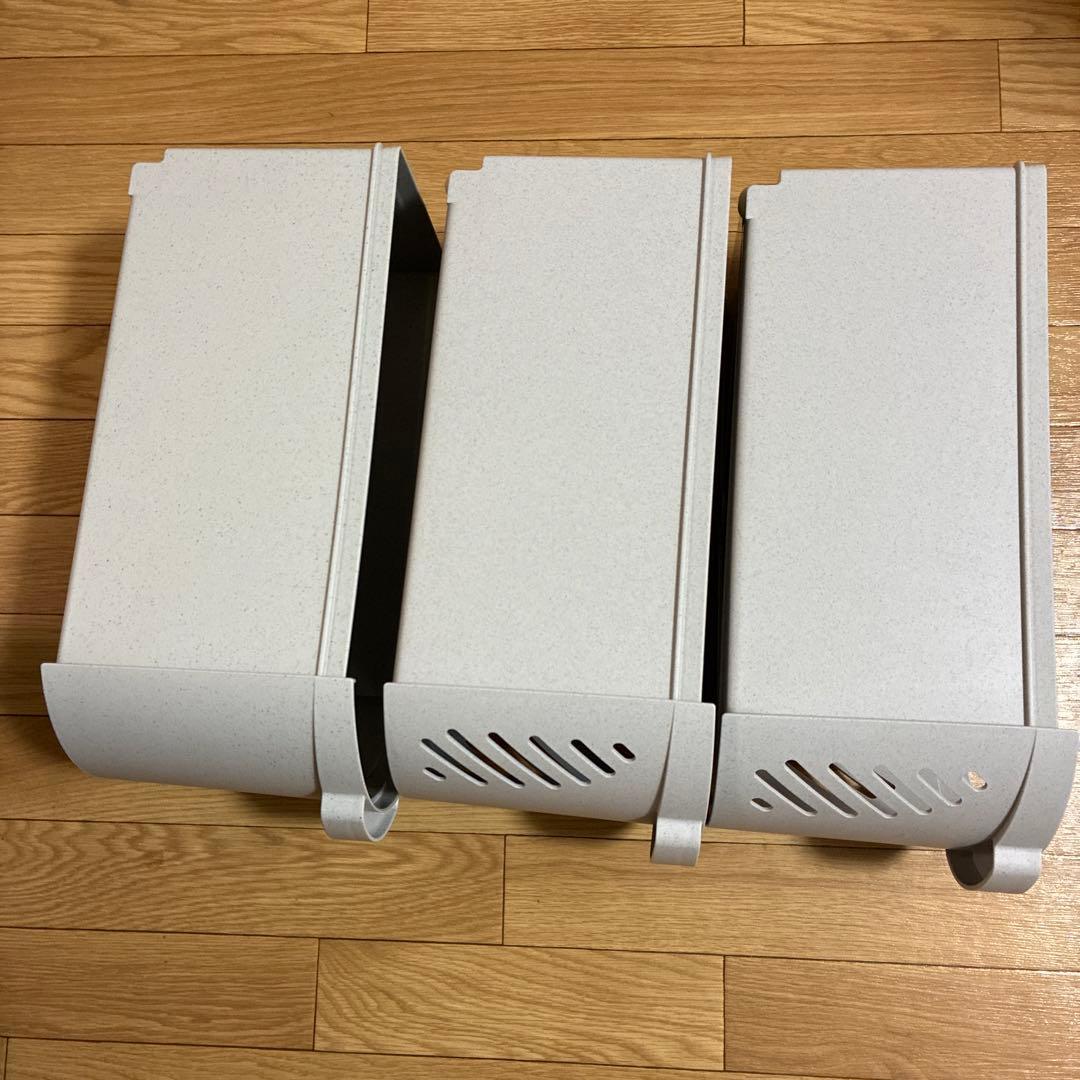 ★タッパーウェア❗️ ディリーストッカー&引き出しスリット2個の３段セット❗️