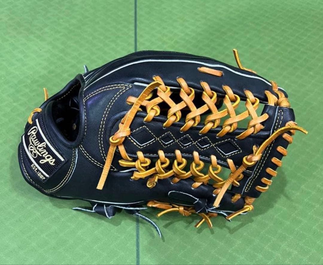 【美品】ローリングス限定軟式グローブ外野手用 HOH PRO EXCEL 13