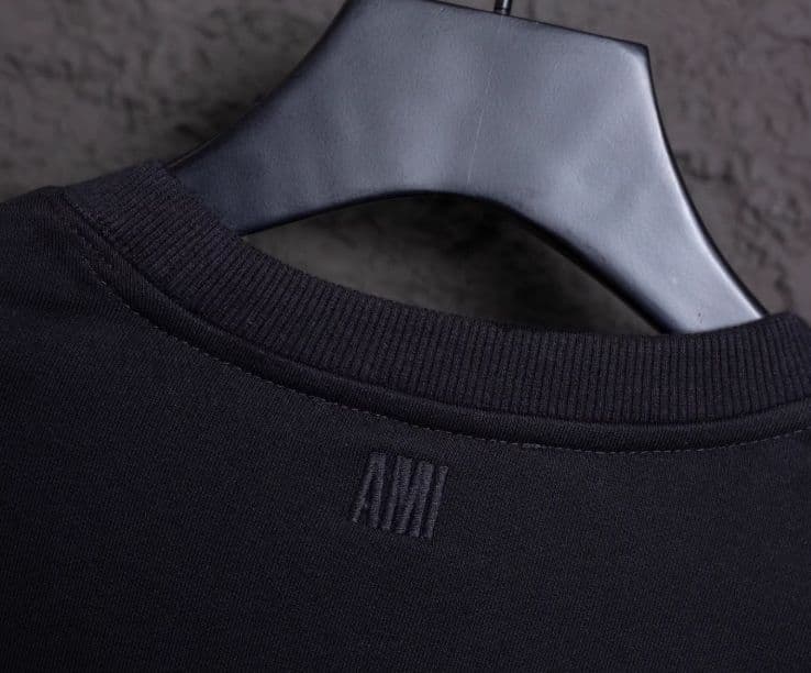 Ami Paris ブラック スウェット トレーナー M