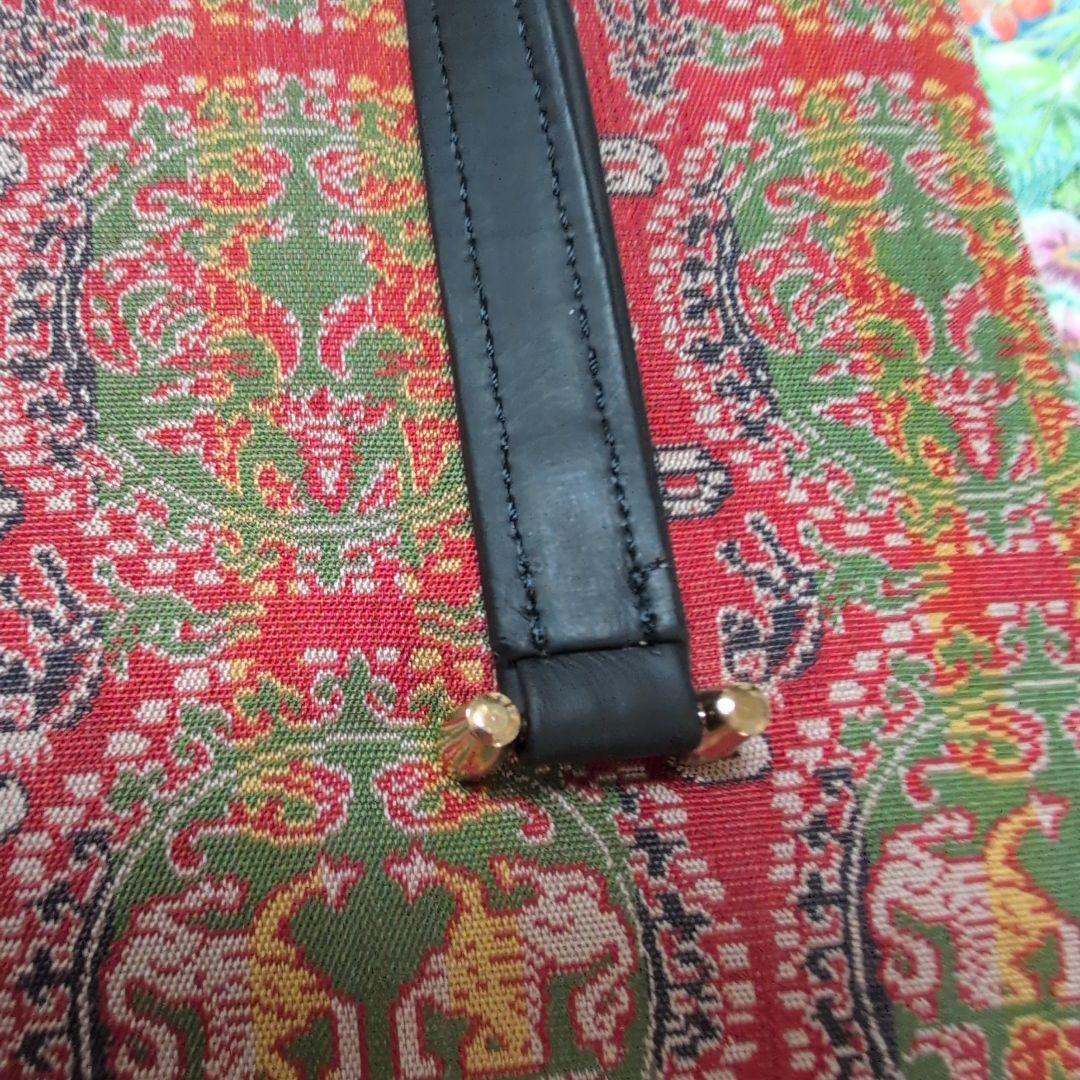 龍村美術織物　高級利休バック　 伝統的トートバッグ中古品　美品