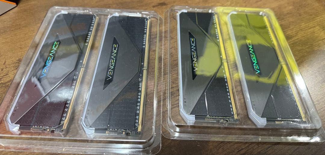 PCパーツ一式（CPU, GPU, マザボ, メモリ, 電源）