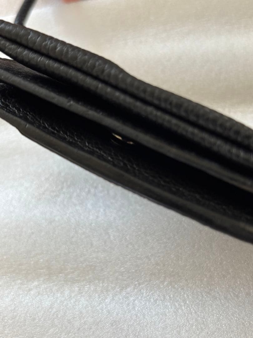 objcts.ioレザー ・ストラップ付きウォレットカードケース