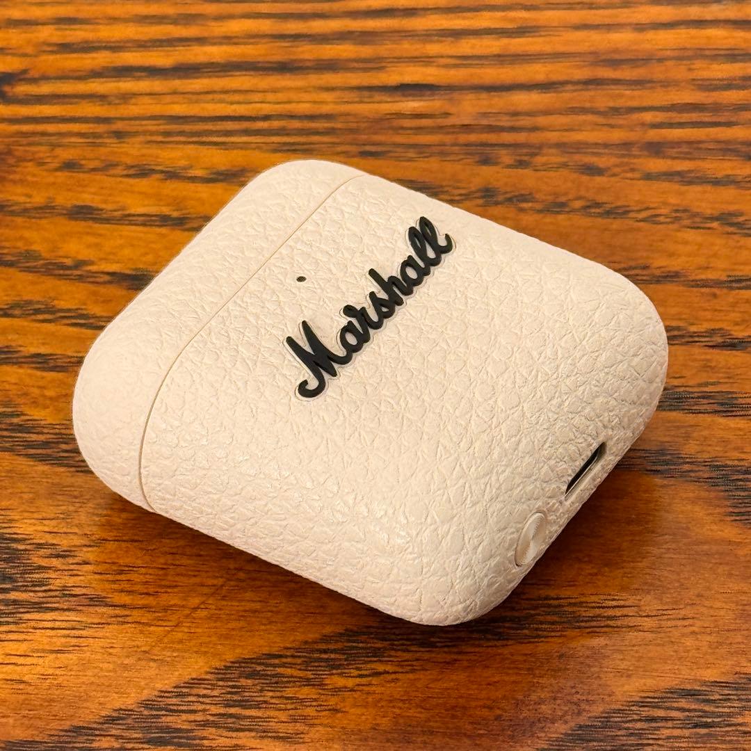 【Marshall MINOR IV】ワイヤレスイヤホン（クリーム）