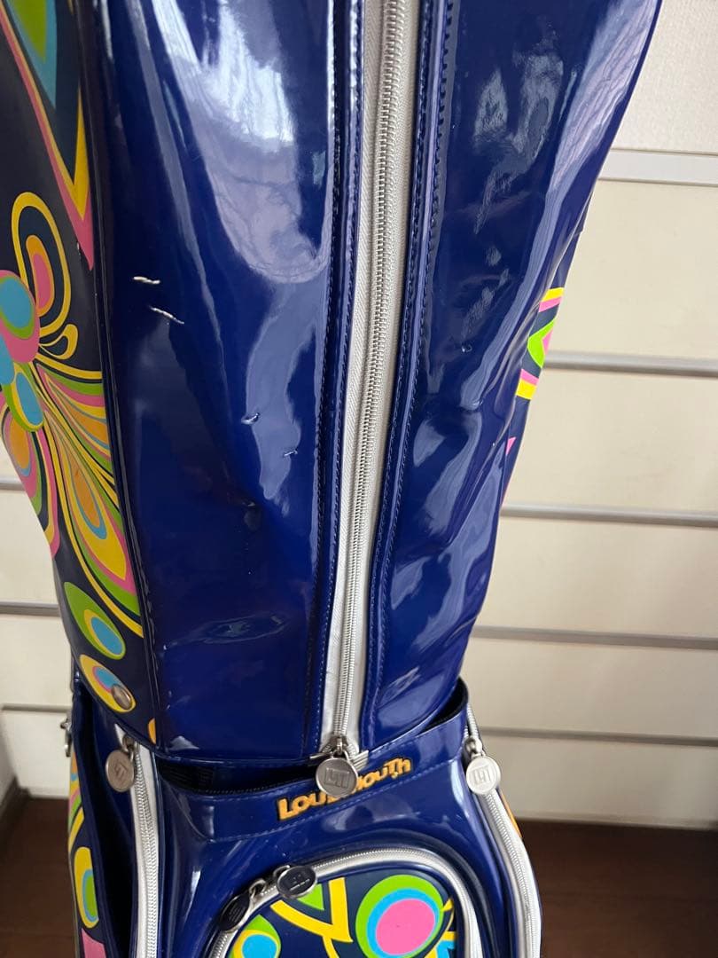 Loudmouth キャディバッグ ネイビー/カラフル