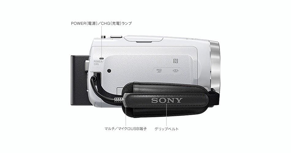 18年製　SONYビデオカメラHDR-CX680三脚付き