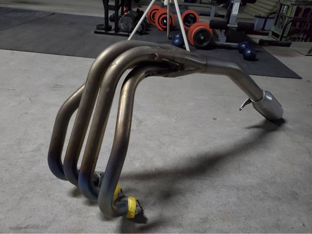 Oゼファー400 希少モリワキ　モナカマフラー