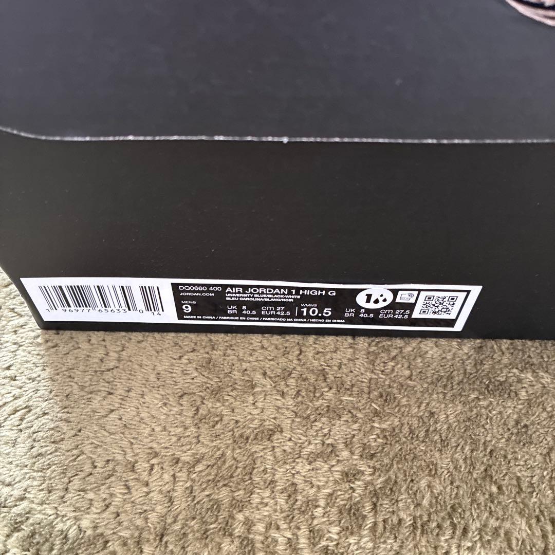 NIKEエアジョーダン1ゴルフシューズ