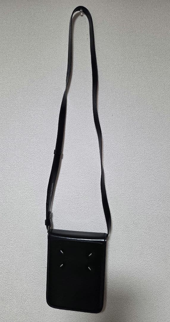 Maison Margiela スムースレザークロスボディバッグ