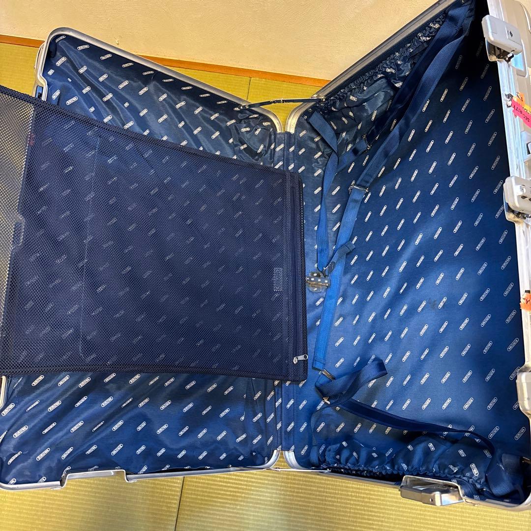 【廃盤】RIMOWA リモワ スーツケース シルバー 　トパーズ　アルミニウム