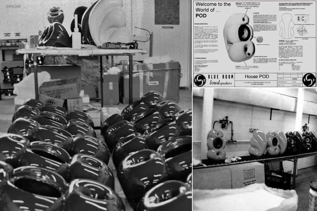 希少！ 90's B&W (Blue Room) House Pod　スピーカー
