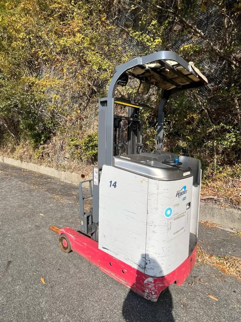 二チュ電動フォークリフトFBRM14-75揚高3000㎜荷重1350㎏　A366