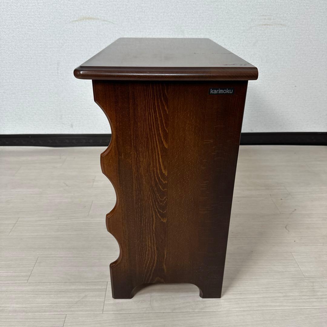 カリモク コロニアル スリッパラック 電話台 TEL台 FAX台 i4※