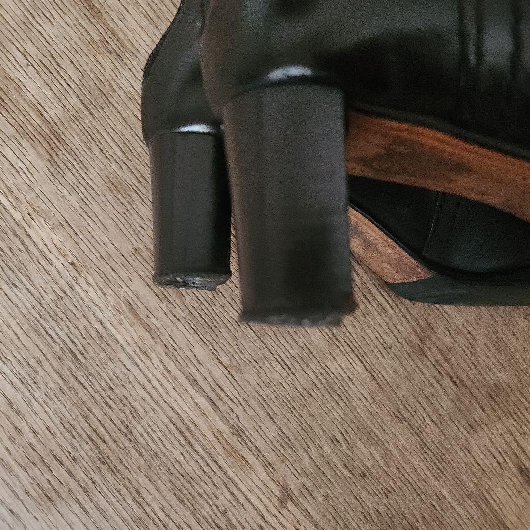 BALLY　バリー　黒　ロングブーツ　39　イタリア製　箱　保存袋　ファスナー開