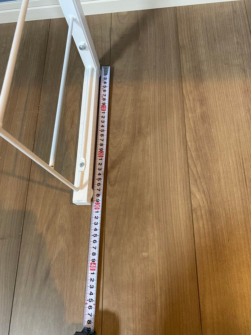 【ニトリ】突っ張り壁面収納ワードローブNポルダ(ホワイトウォッシュ)