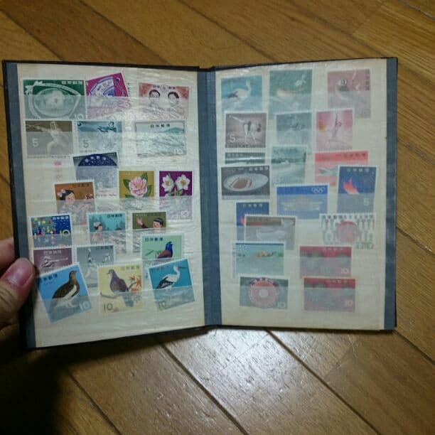 切手本 父親の物です