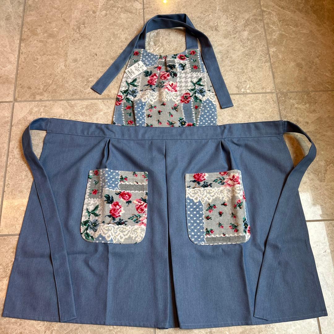 新品♡フェイラー パッチワークエプロン