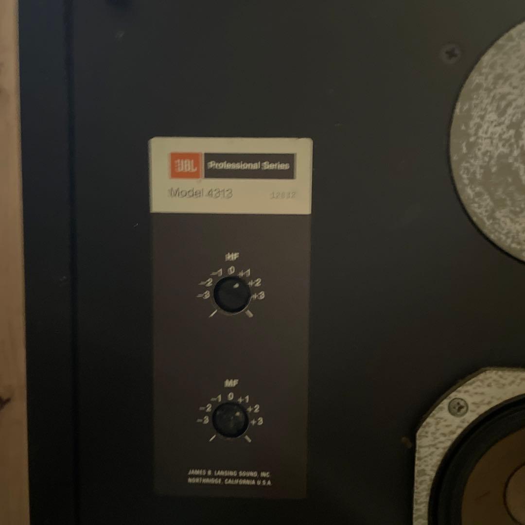 JBL スピーカーペア 4313 4312m COMPACT MONITOR