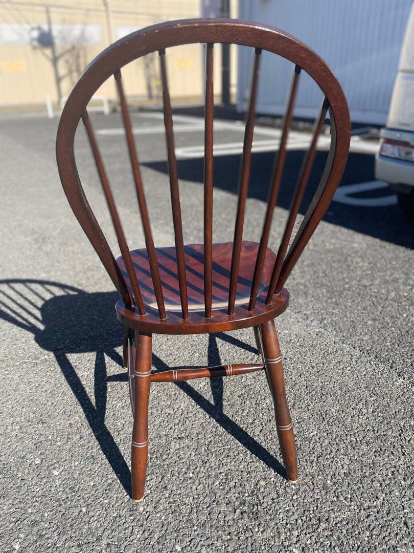 松本民芸家具 ダイニングチェア ミズメザクラ無垢材 和モダン