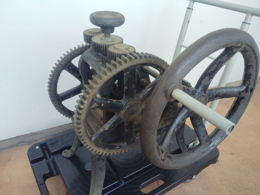 彫金　圧延ローラー