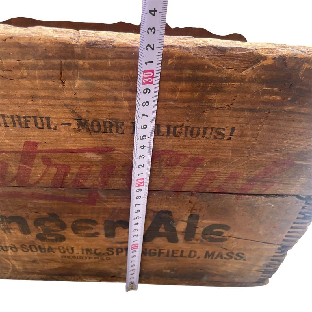 アメリカ　雑貨　家具　ビンテージ　木製　飲料ケース　瓶　レア　インテリアにも