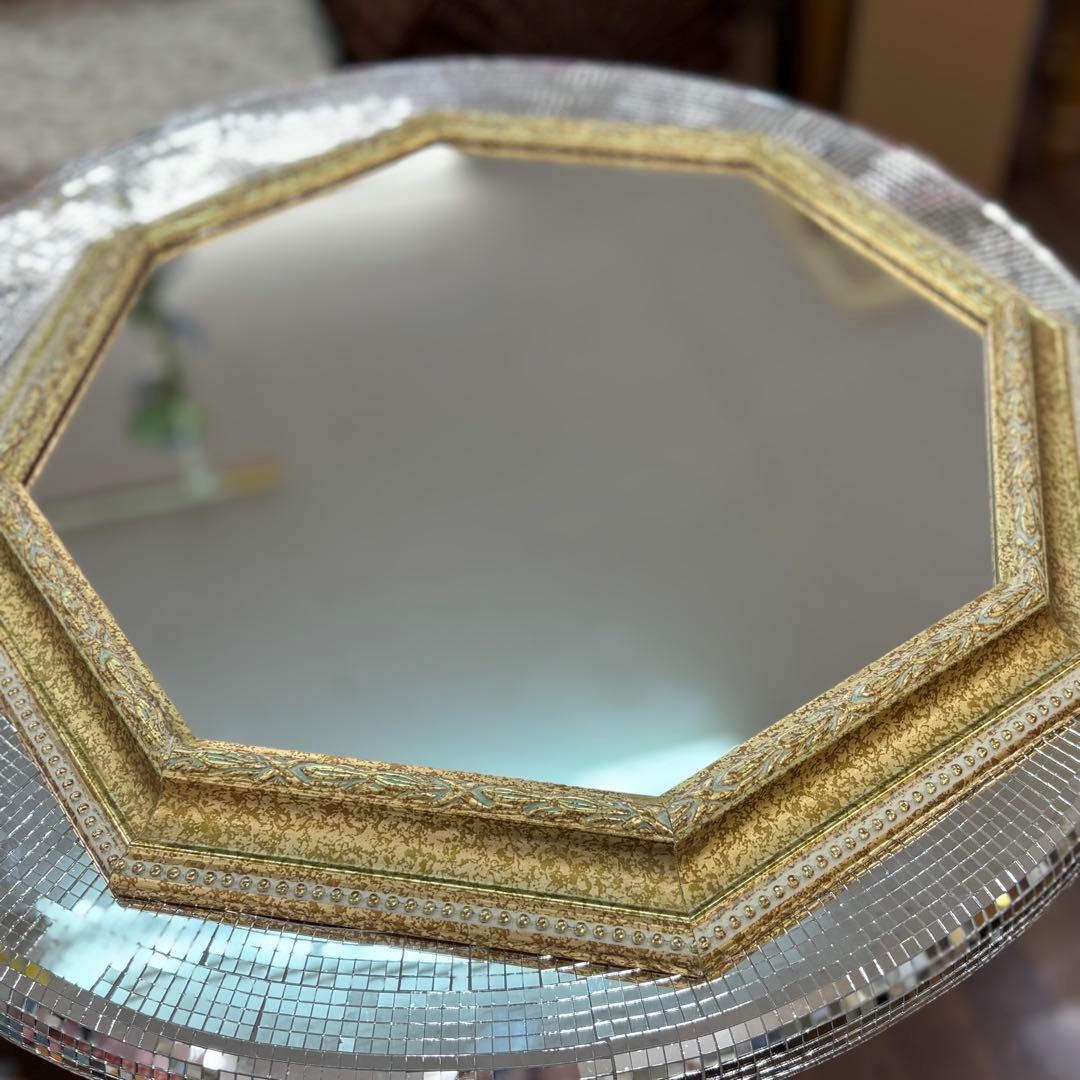 八角形開運ミラー　イタリア製