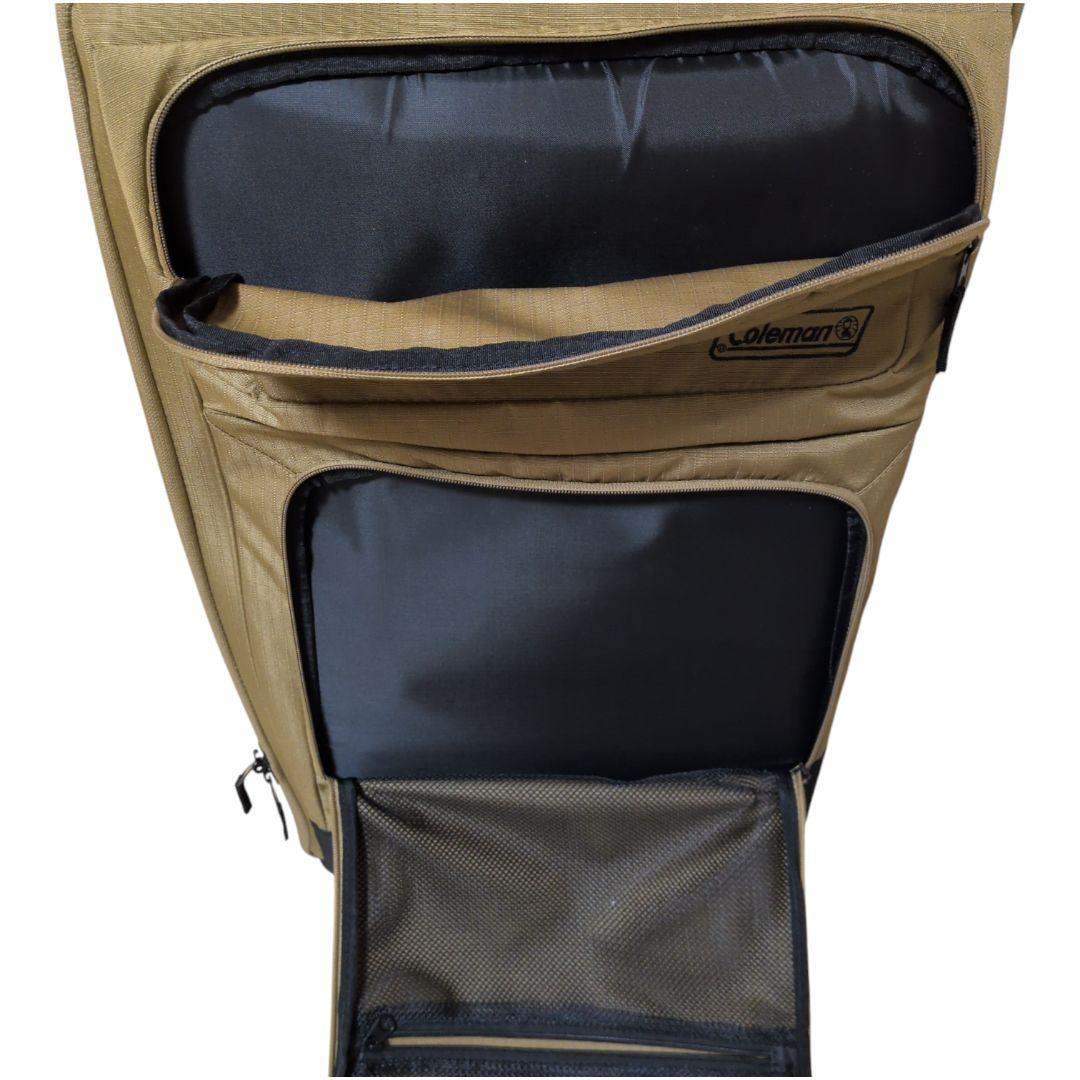 【美品】コールマン キャリーケース 85L オールインワンホイール キャンプ